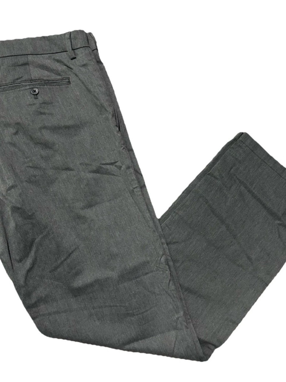 Men’s Old Navy Ultimate Loose Built In Flex Grey Khaki Pants Size 40x36